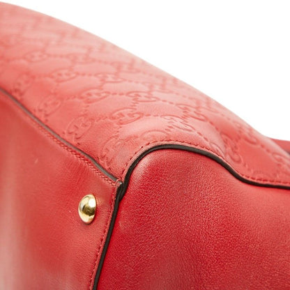 Gucci Guccissima Chain Tote Red Leather — view 6
