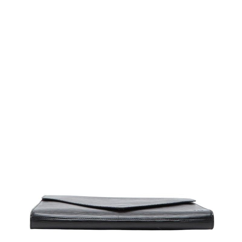 Louis Vuitton Epi Art Deco Clutch Noir Black Leather — view 3