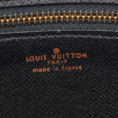 Louis Vuitton Epi Art Deco Clutch Noir Black Leather — view 7