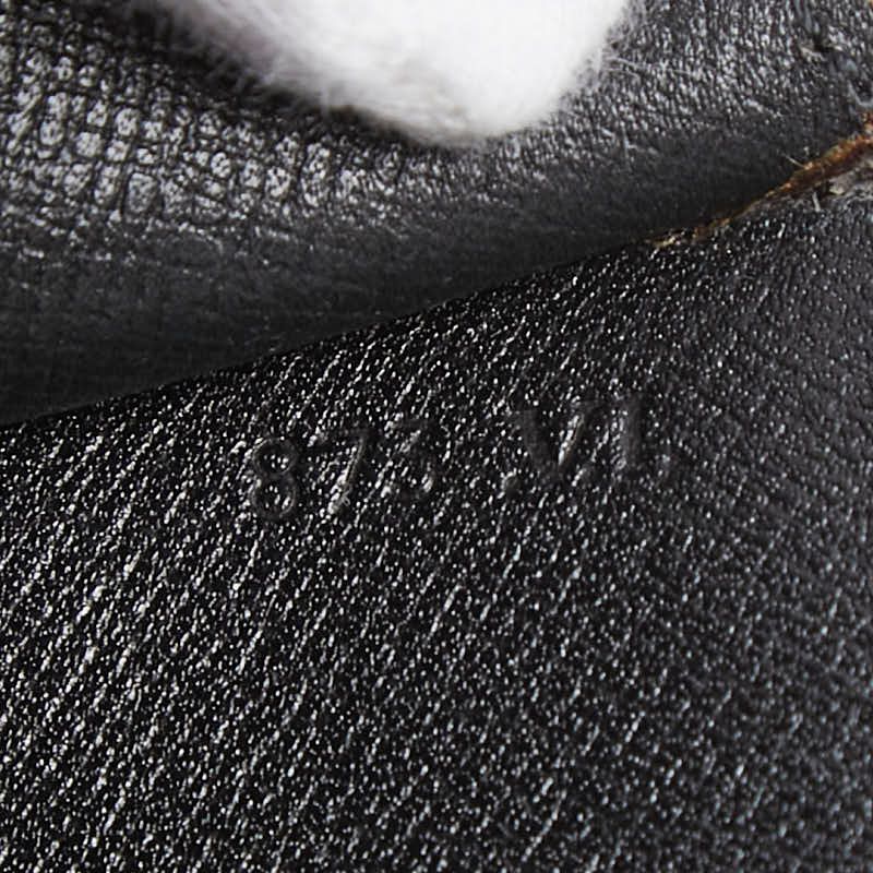 Louis Vuitton Epi Art Deco Clutch Noir Black Leather — view 8