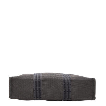 Hermes Her Line Tote MM Gray Canvas — view 3