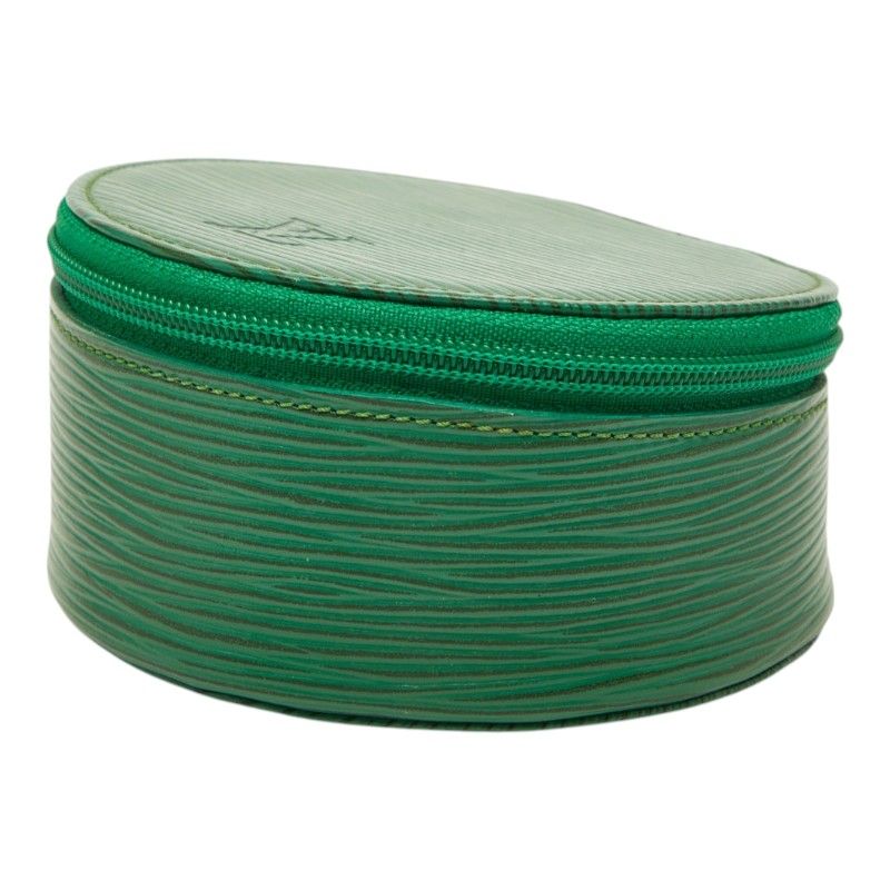 Louis Vuitton Epi Ecrin Pouch Borneo Green Leather — view 4