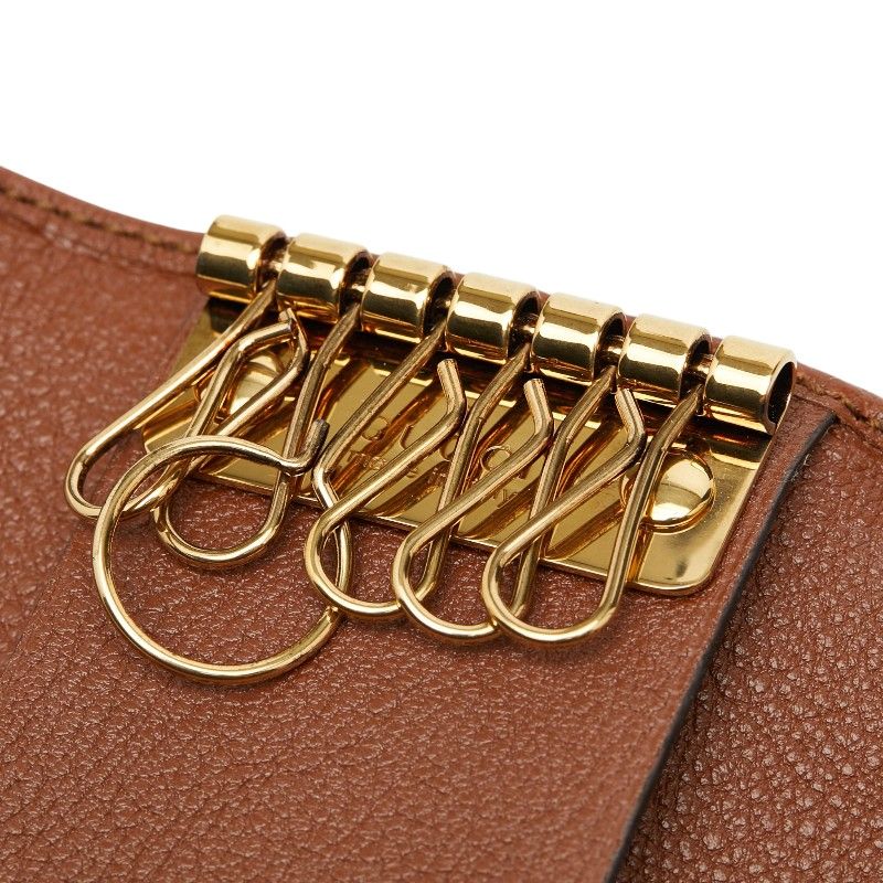 Gucci Bamboo Line 6 Row GG Key Case Leather Key Holder — view 7
