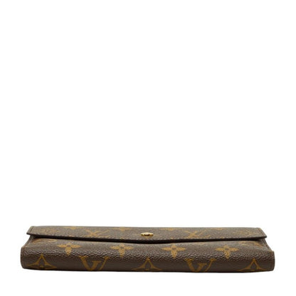 Louis Vuitton Monogram Portefeuille International Wallet Brown Leather — view 3