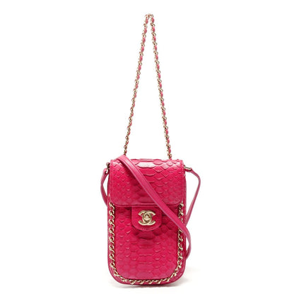 Chanel Shoulder Bag CC Logo Chain Phone Case
