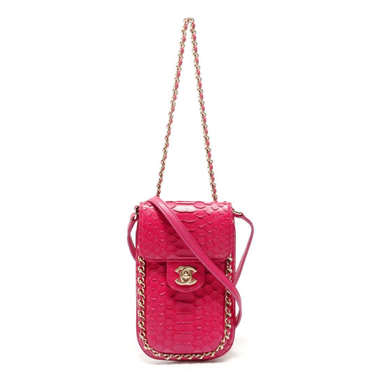 Chanel Shoulder Bag CC Logo Chain Phone Case