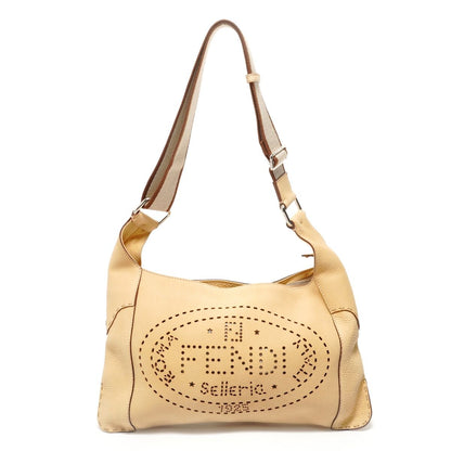 Fendi Shoulder Bag Selleria Perforated