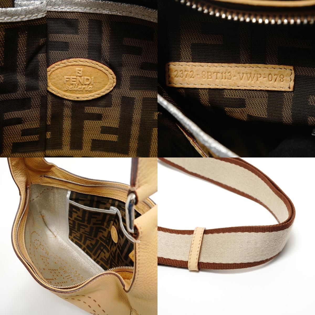 Fendi Shoulder Bag Selleria Perforated — view 9