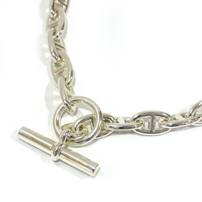 Hermes Chaine D'ancre GM Necklace 29 Pieces Silver Chain