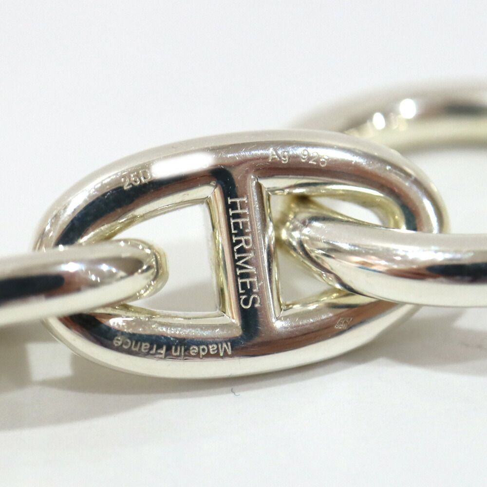 Hermes Chaine D'ancre GM Necklace 29 Pieces Silver Chain — view 6