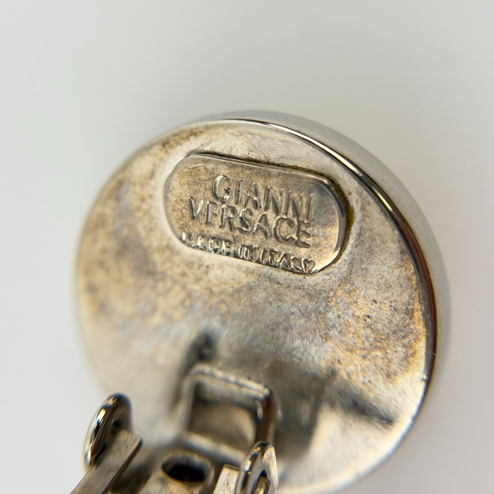 Versace Gianni Earrings Gold Vintage — view 8