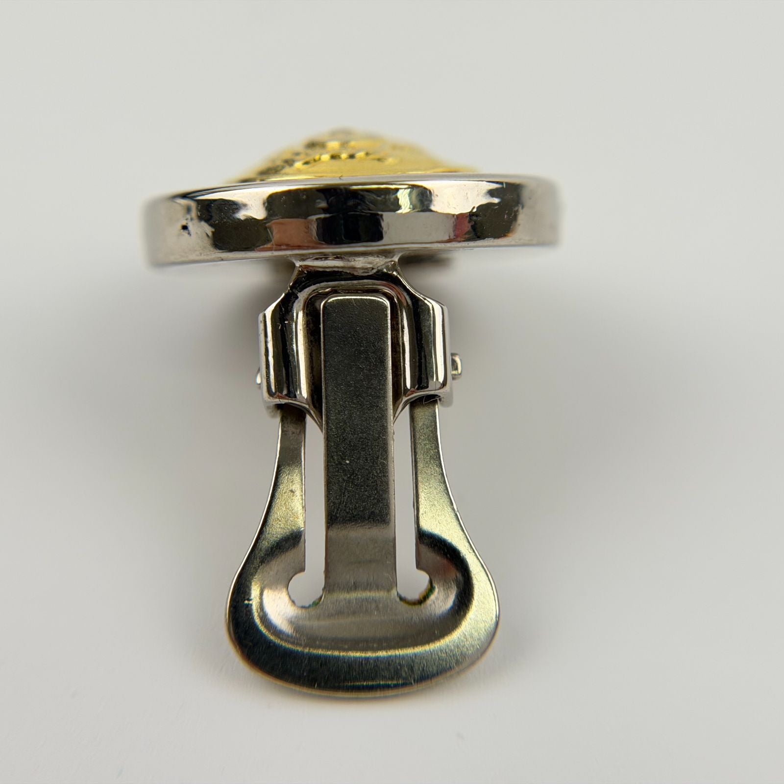Versace Gianni Earrings Gold Vintage — view 4