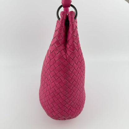 Bottega Veneta Intrecciato Tote Pink Leather Vintage — view 6