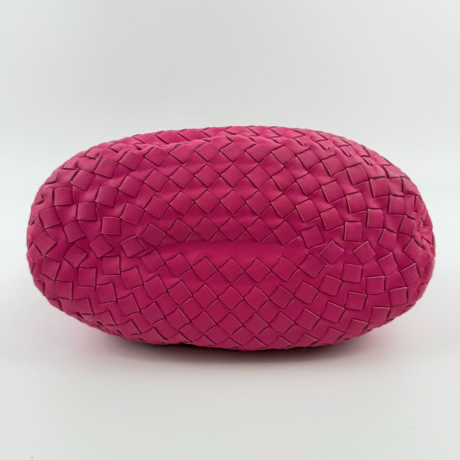 Bottega Veneta Intrecciato Tote Pink Leather Vintage — view 9
