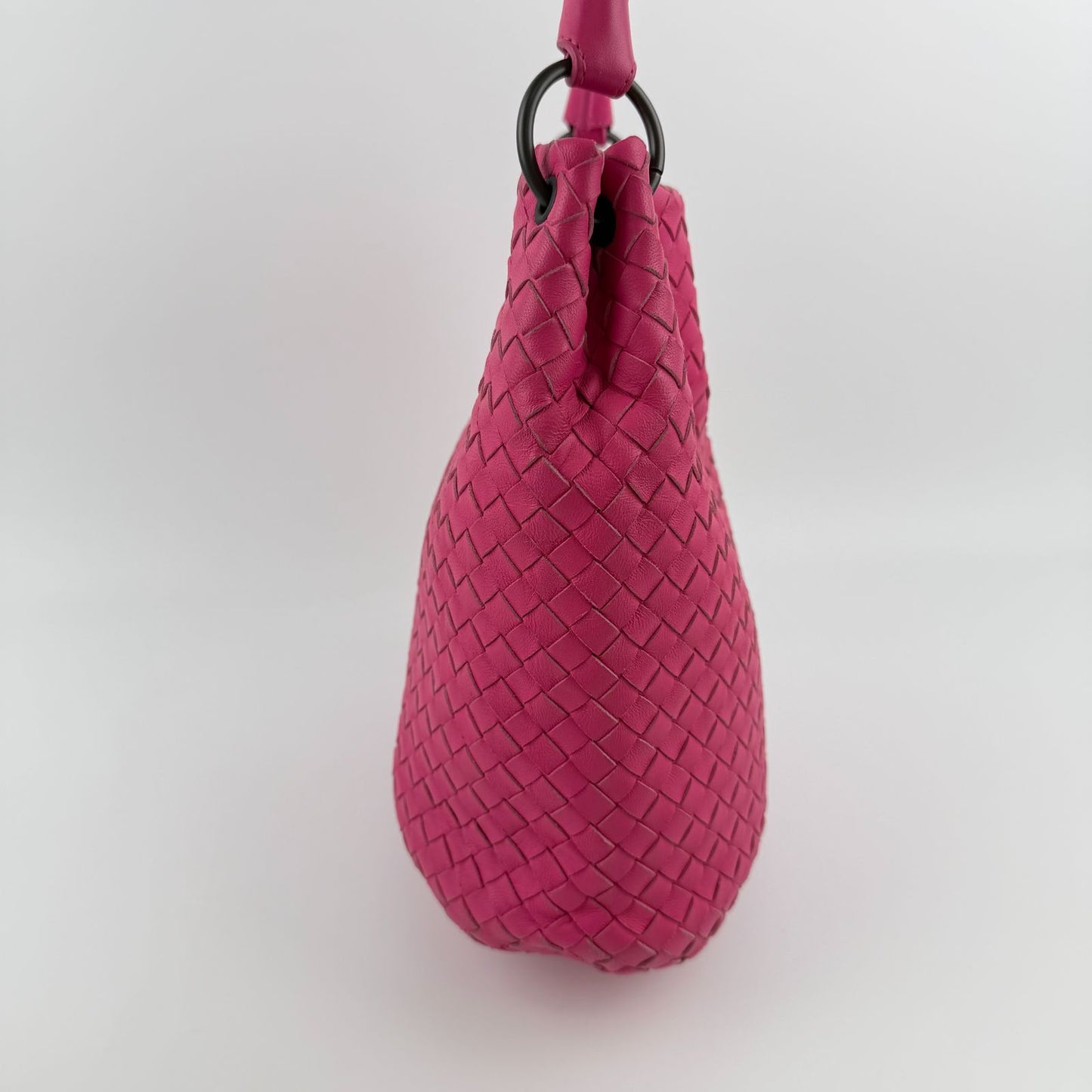 Bottega Veneta Intrecciato Tote Pink Leather Vintage — view 7