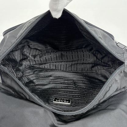 Prada Shoulder Bag Nylon Nero — view 8