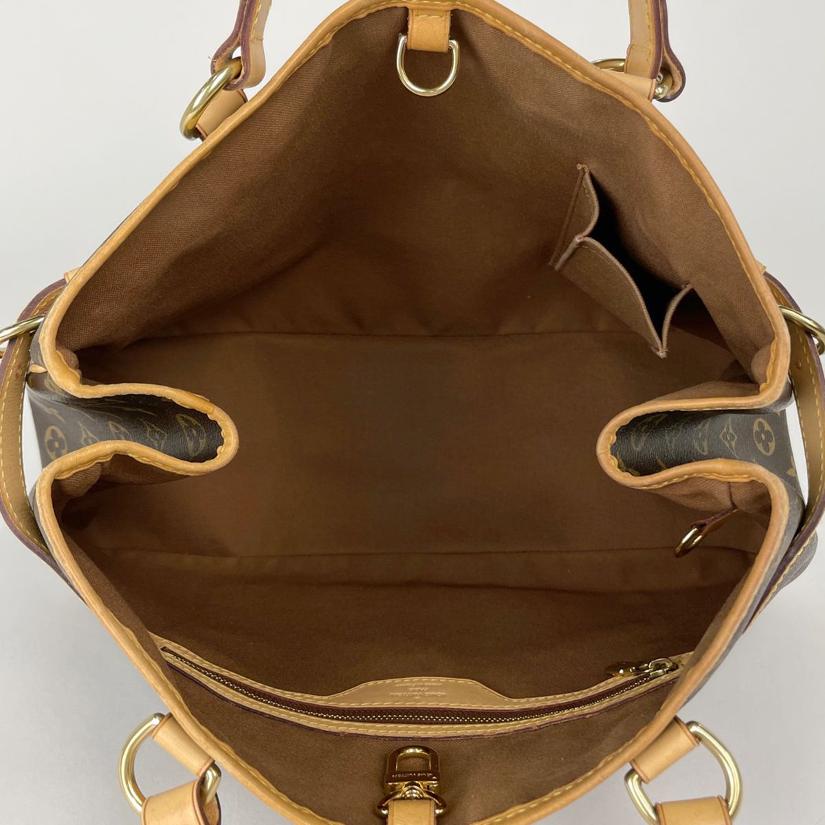 Louis Vuitton Batignolles Oriental Tote Monogram Brown — view 9
