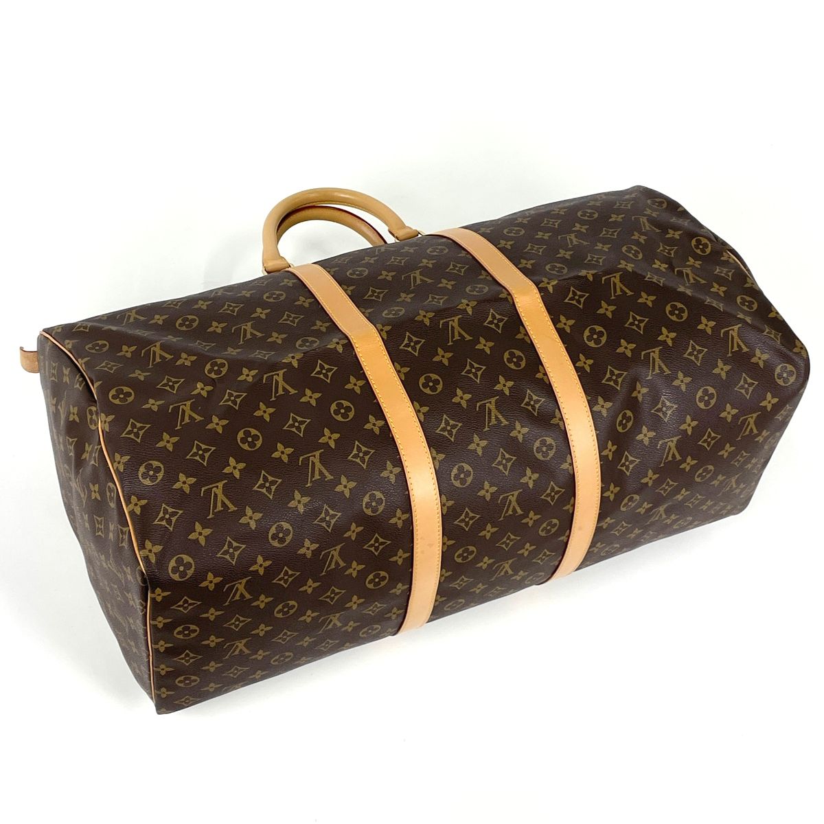 Louis Vuitton Keepall 60 Boston Bag Monogram Brown — view 2
