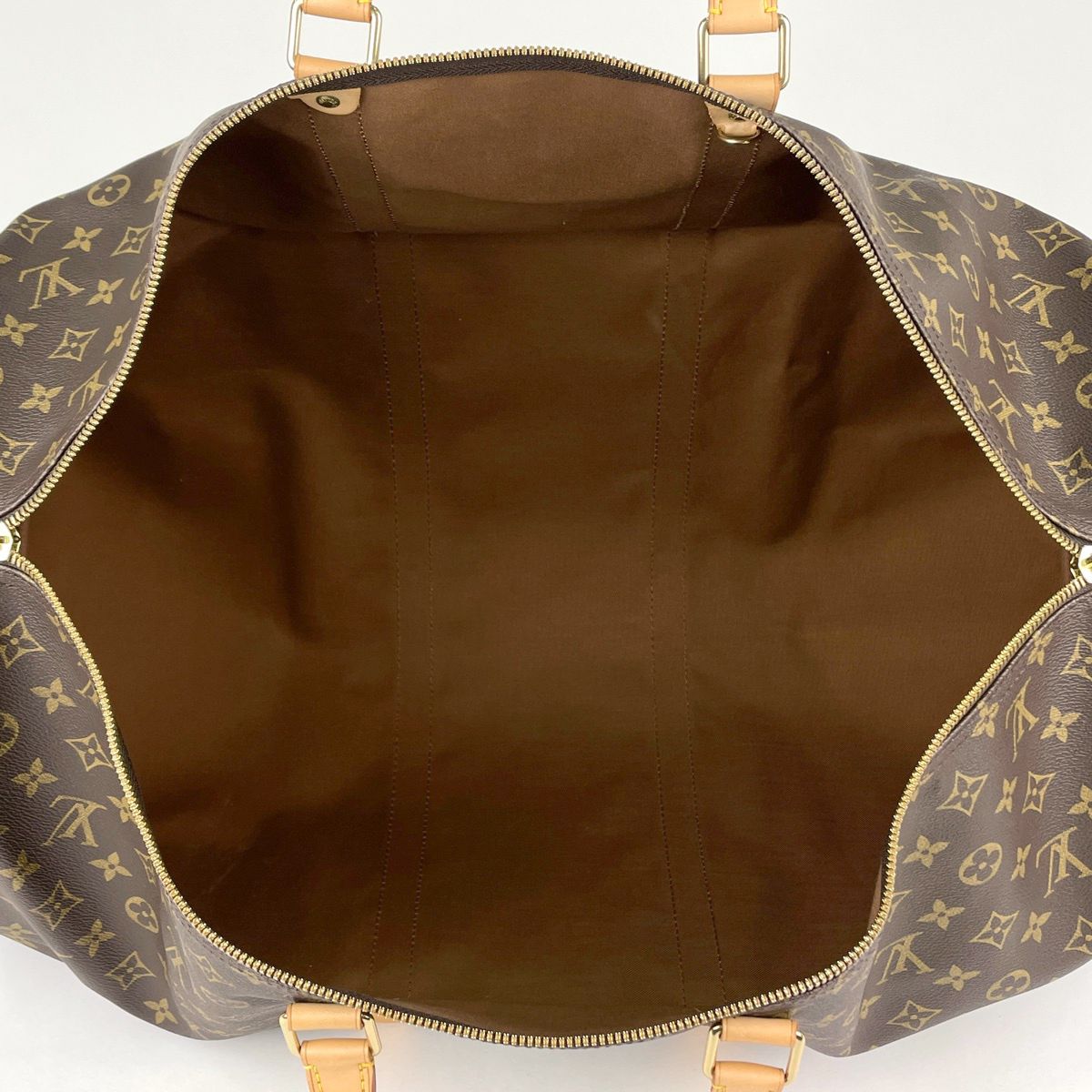 Louis Vuitton Keepall 60 Boston Bag Monogram Brown — view 8