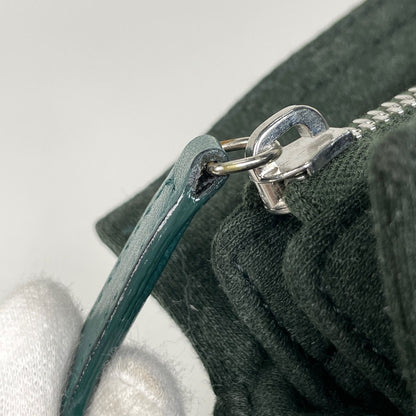 Fendi Zucca Logo Shoulder Bag Fabric Green — view 6