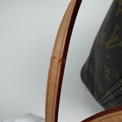 Louis Vuitton Neverfull MM Tote Monogram Brown Cerise — view 5