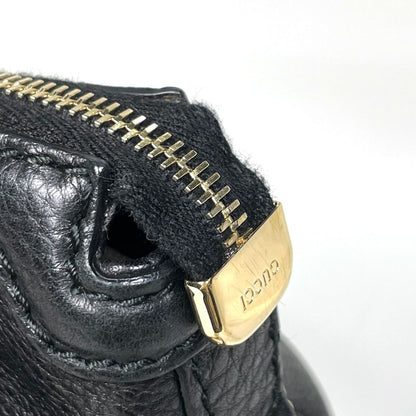 Gucci Ski Handbag 2-Way Leather Black — view 4