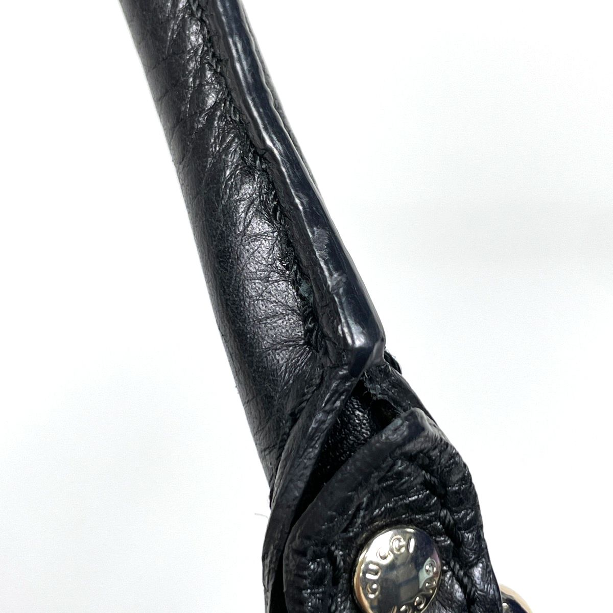 Gucci Ski Handbag 2-Way Leather Black — view 5