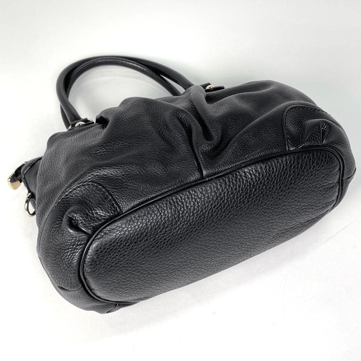 Gucci Ski Handbag 2-Way Leather Black — view 2