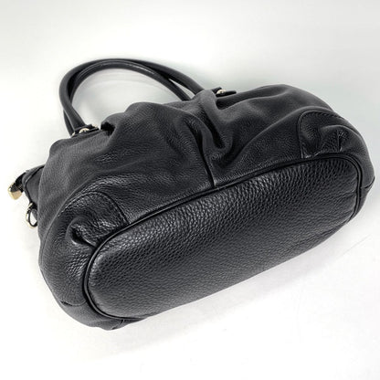Gucci Ski Handbag 2-Way Leather Black — view 2
