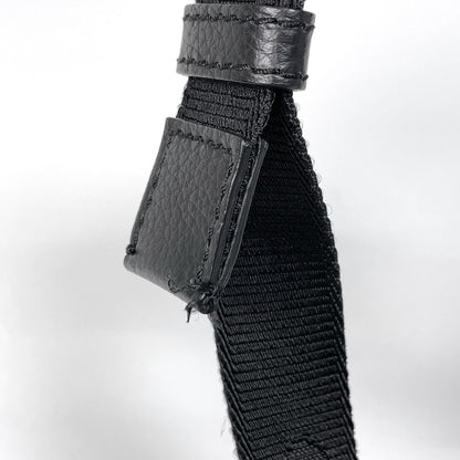 Dior Oblique Shoulder Bag Safari Canvas Black — view 5