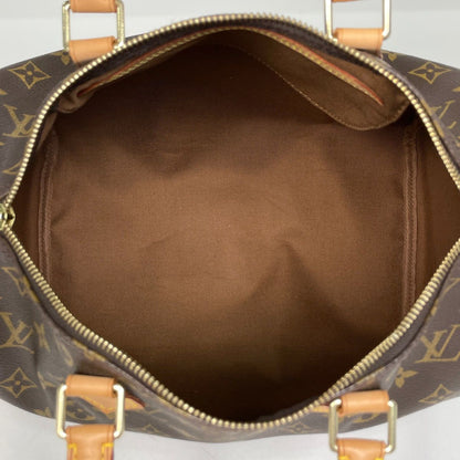 Louis Vuitton Speedy 30 Boston Bag Monogram Brown — view 9