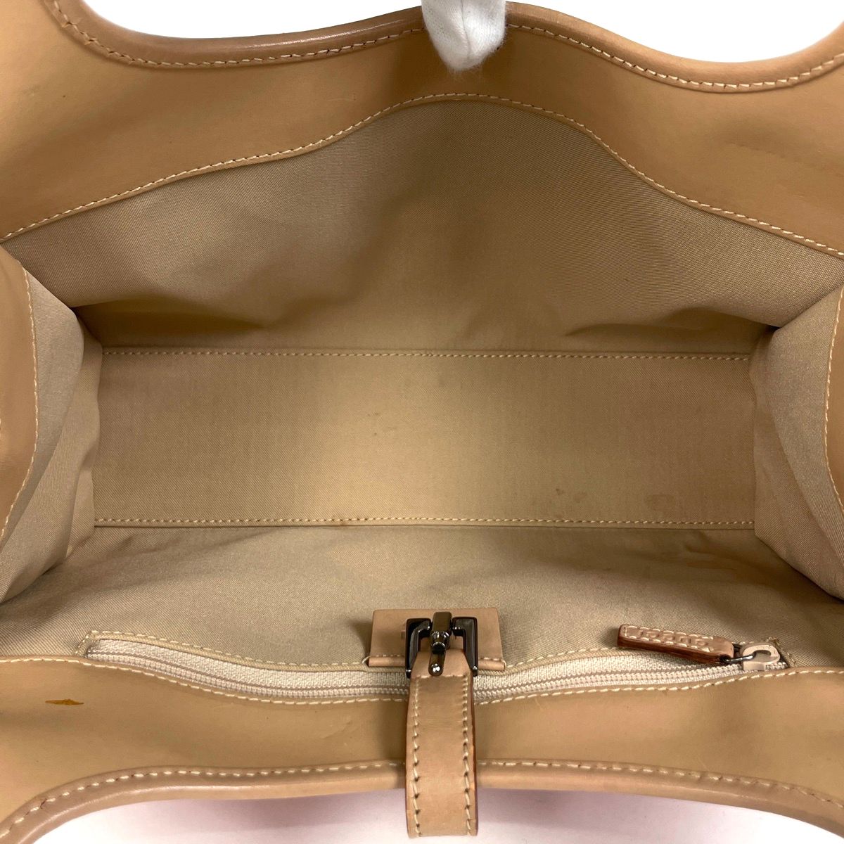 Gucci Jackie Line Handbag Jumbo GG Canvas Pink Beige — view 7