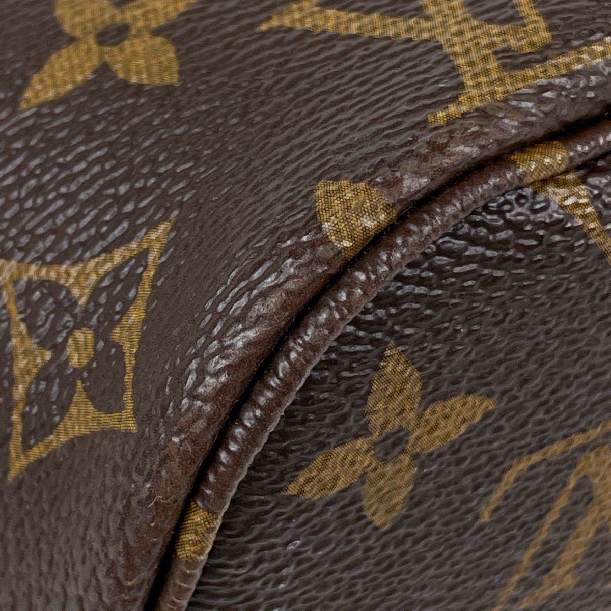 Louis Vuitton Neverfull MM Tote Monogram Brown Fuchsia — view 6
