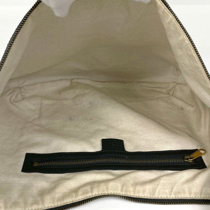 Gucci Half Moon Hobo Shoulder Bag Leather Black — view 7