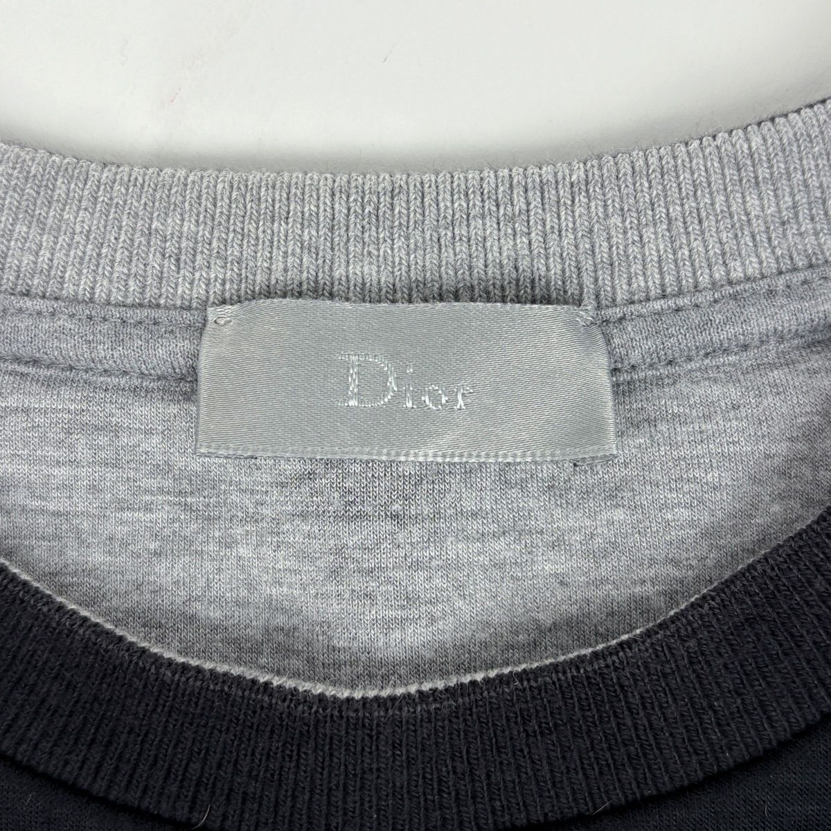 Dior Logo Sweatshirt Atelier Top Rayon Polyurethane Black — view 6