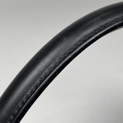 Gucci Logo Handbag Leather Black — view 6