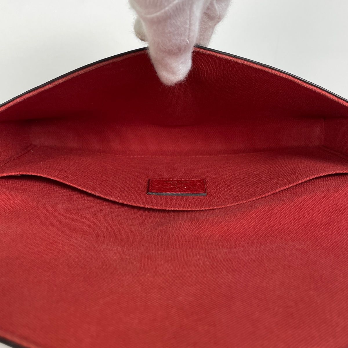 Louis Vuitton Pochette Felicie Felice Pouch 2-Way Clutch Wallet Shoulder Bag — view 8
