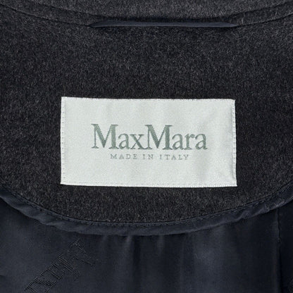 Max Mara Tailored Coat Single Hair Gray — view 7