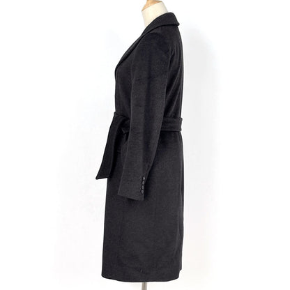 Max Mara Tailored Coat Single Hair Gray — view 2