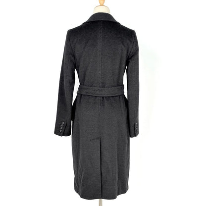 Max Mara Tailored Coat Single Hair Gray — view 3