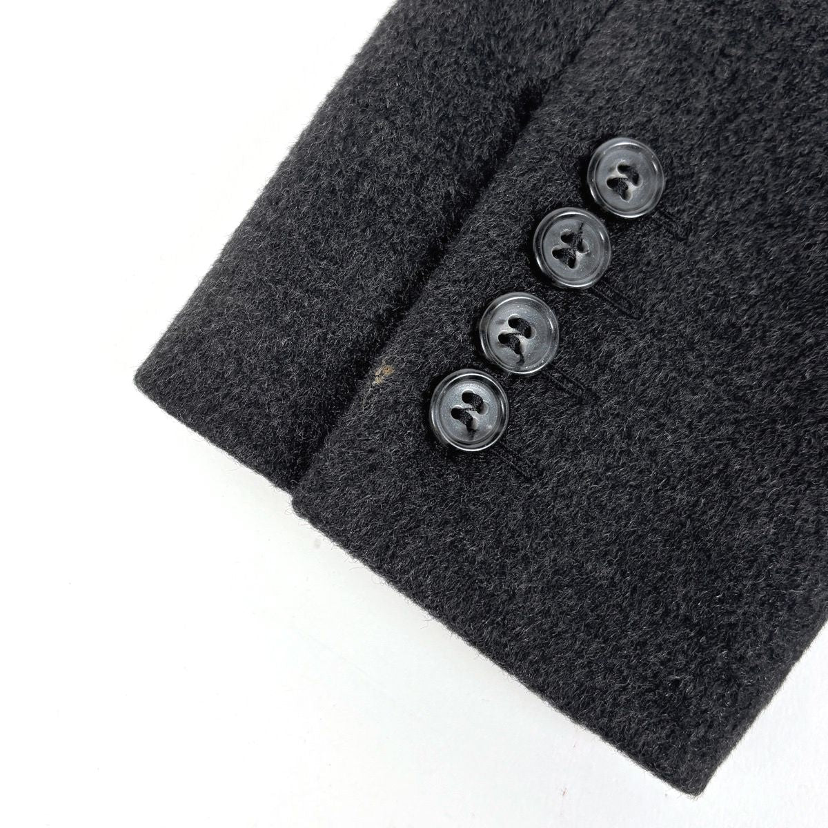 Max Mara Tailored Coat Single Hair Gray — view 5