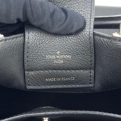 Louis Vuitton Lockme Leather Black Handbag Silver — view 4