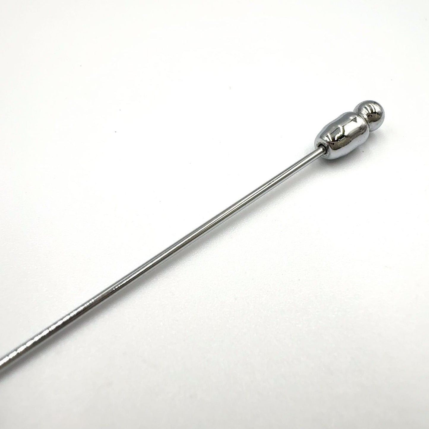 Hermes Series Metal Silver Pin Brooch — view 6