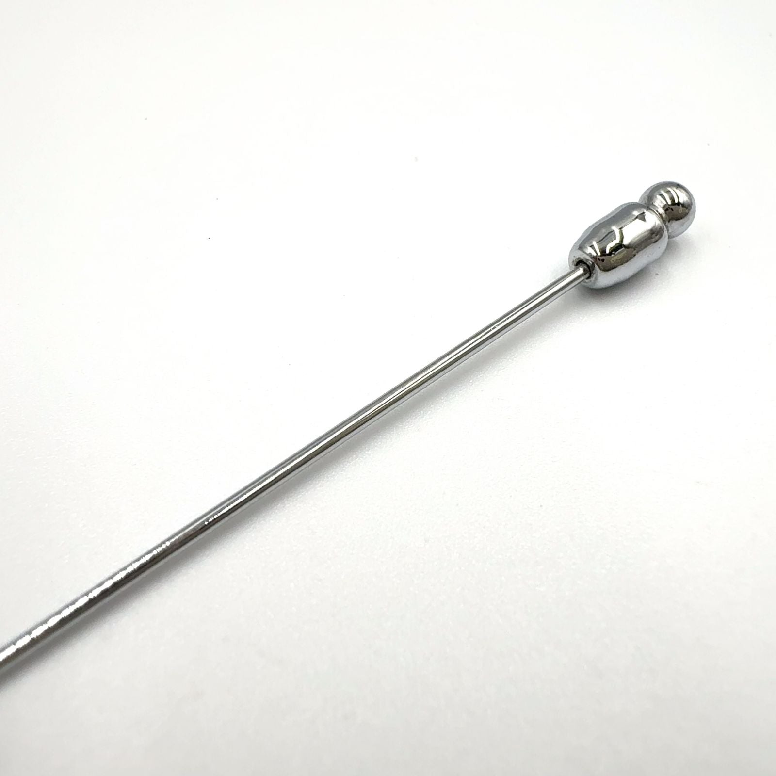 Hermes Series Metal Silver Pin Brooch — view 6