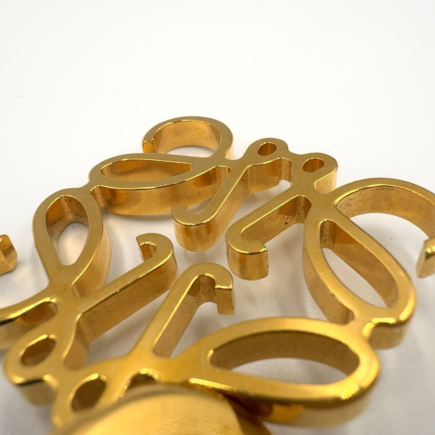 Loewe Anagram Gold Plated Key — view 7