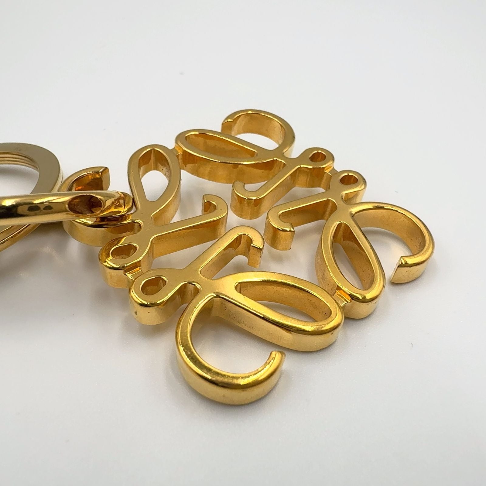 Loewe Anagram Gold Plated Key — view 5