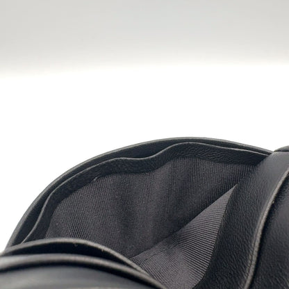 Loewe Bifold Card Case Leather Black Wallet — view 6