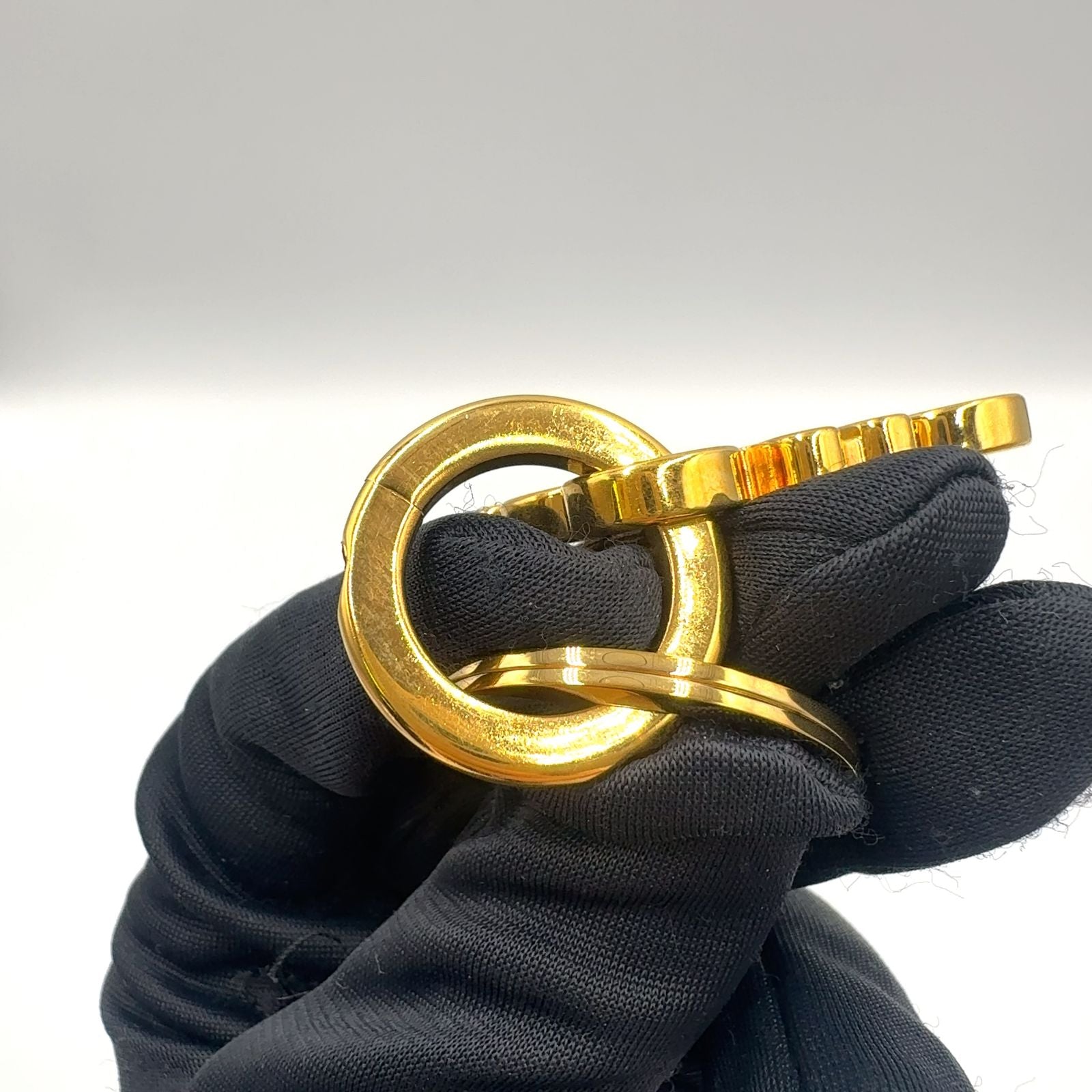 Loewe Anagram Gold Plated Key — view 4