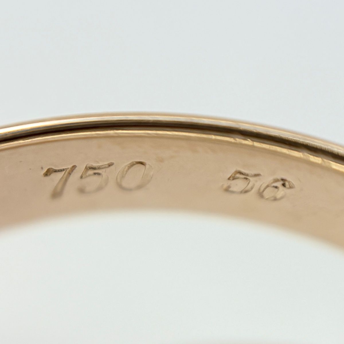 Cartier Trinity Ring YG Yellow Gold PG Pink WG White Three Color — view 6