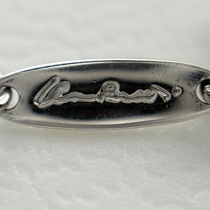 Tiffany & Co Teardrop Necklace Platinum Pendant Elsa Peretti — view 7